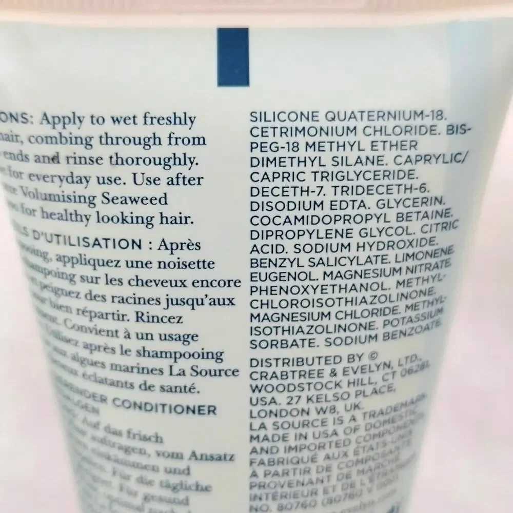 Crabtree & Evelyn Volumizing Seaweed Shampoo & Revitalizing Conditioner 1.7 oz.